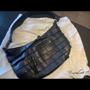 Kenneth Cole New York leather shoulder bag